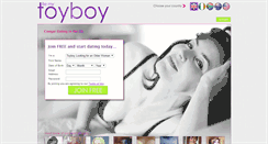 Desktop Screenshot of bemytoyboy.com